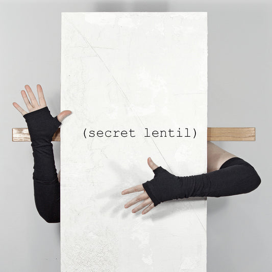 black arm warmers from secret lentil