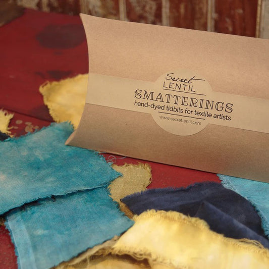 smatterings - hand-dyed tidbits for textile artists from Secret Lentil