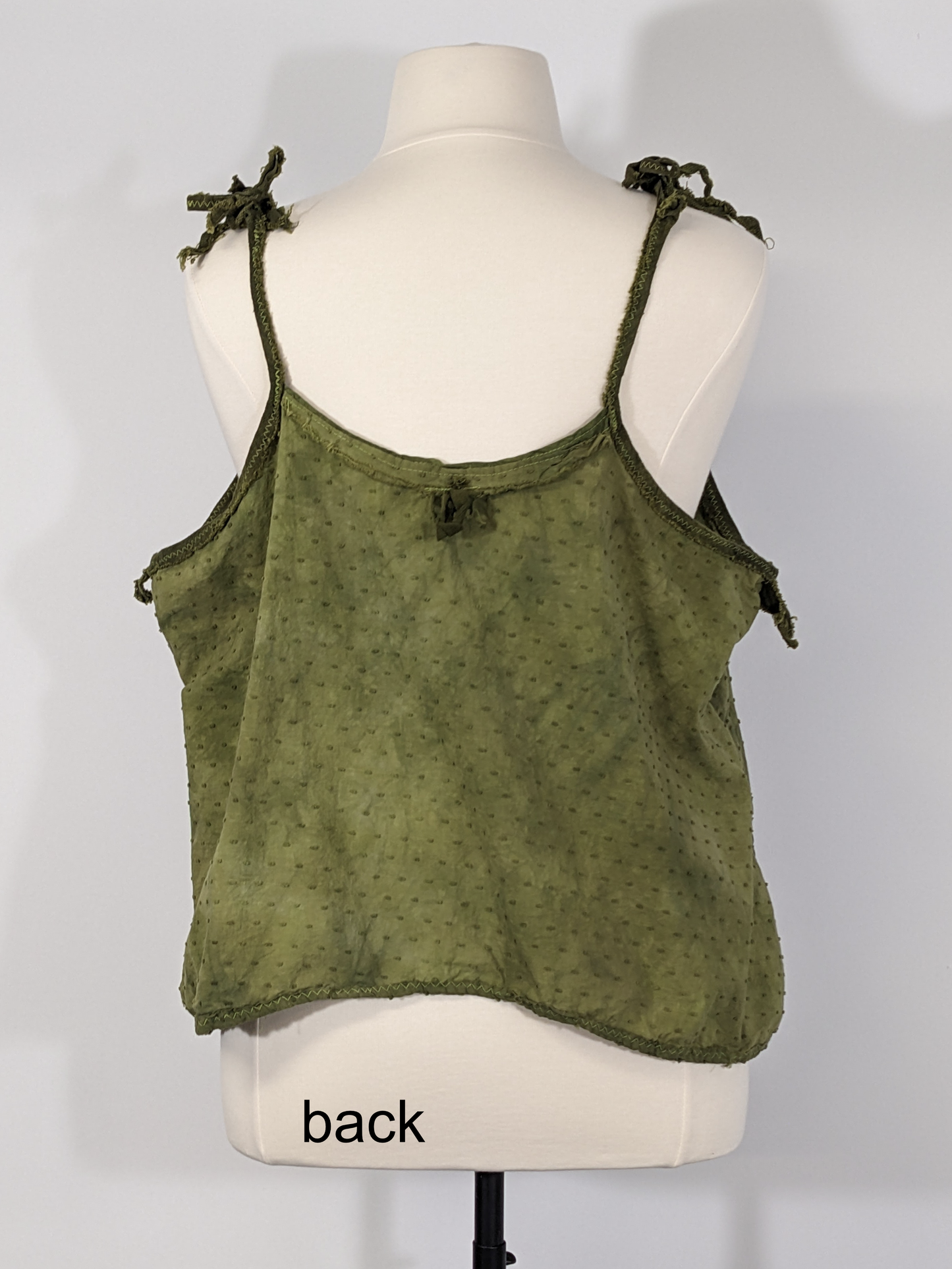 camo/cami/canned spinach slip-top