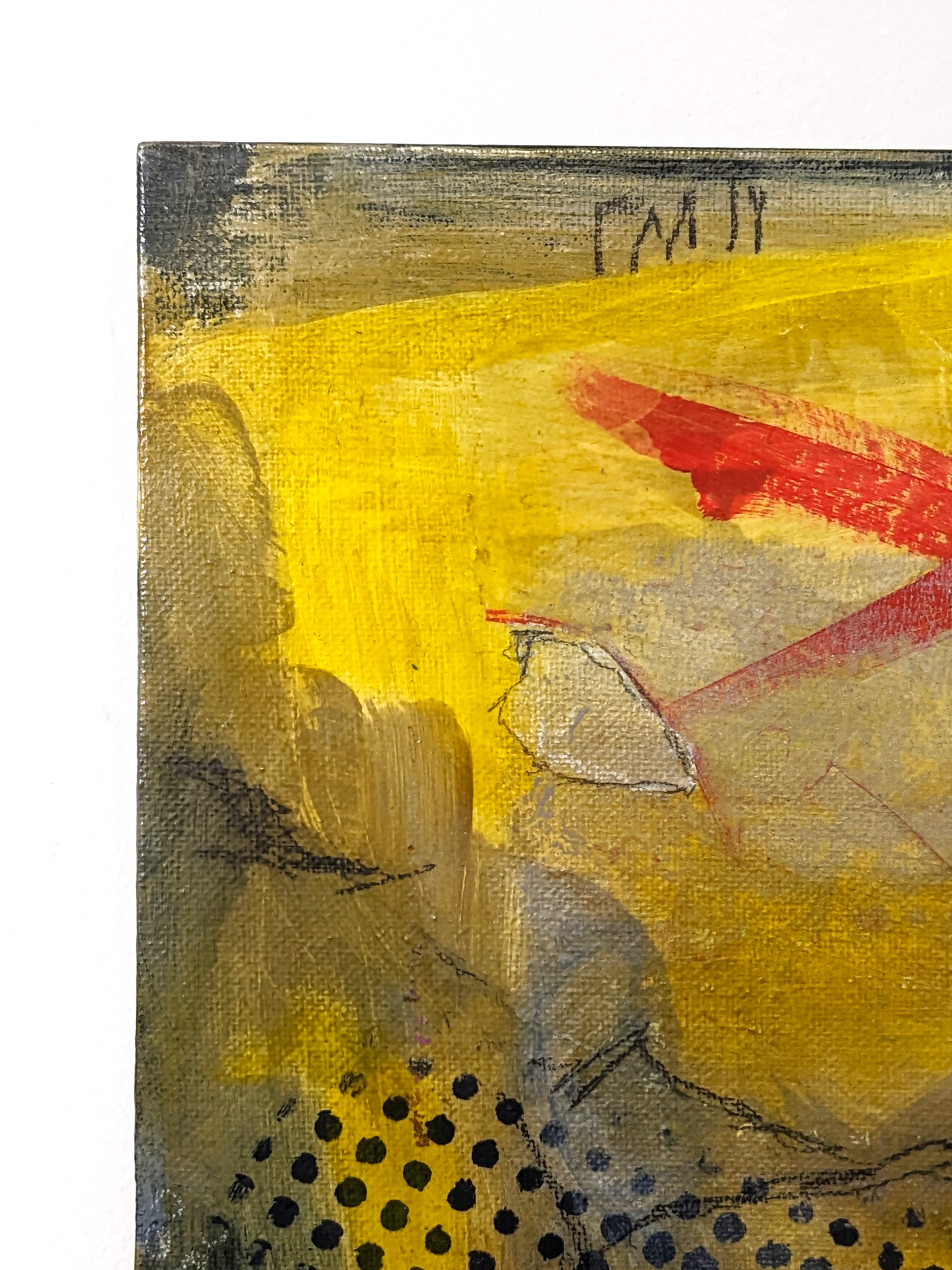 Going Through It (Two) Painting by helen carter / secret lentil