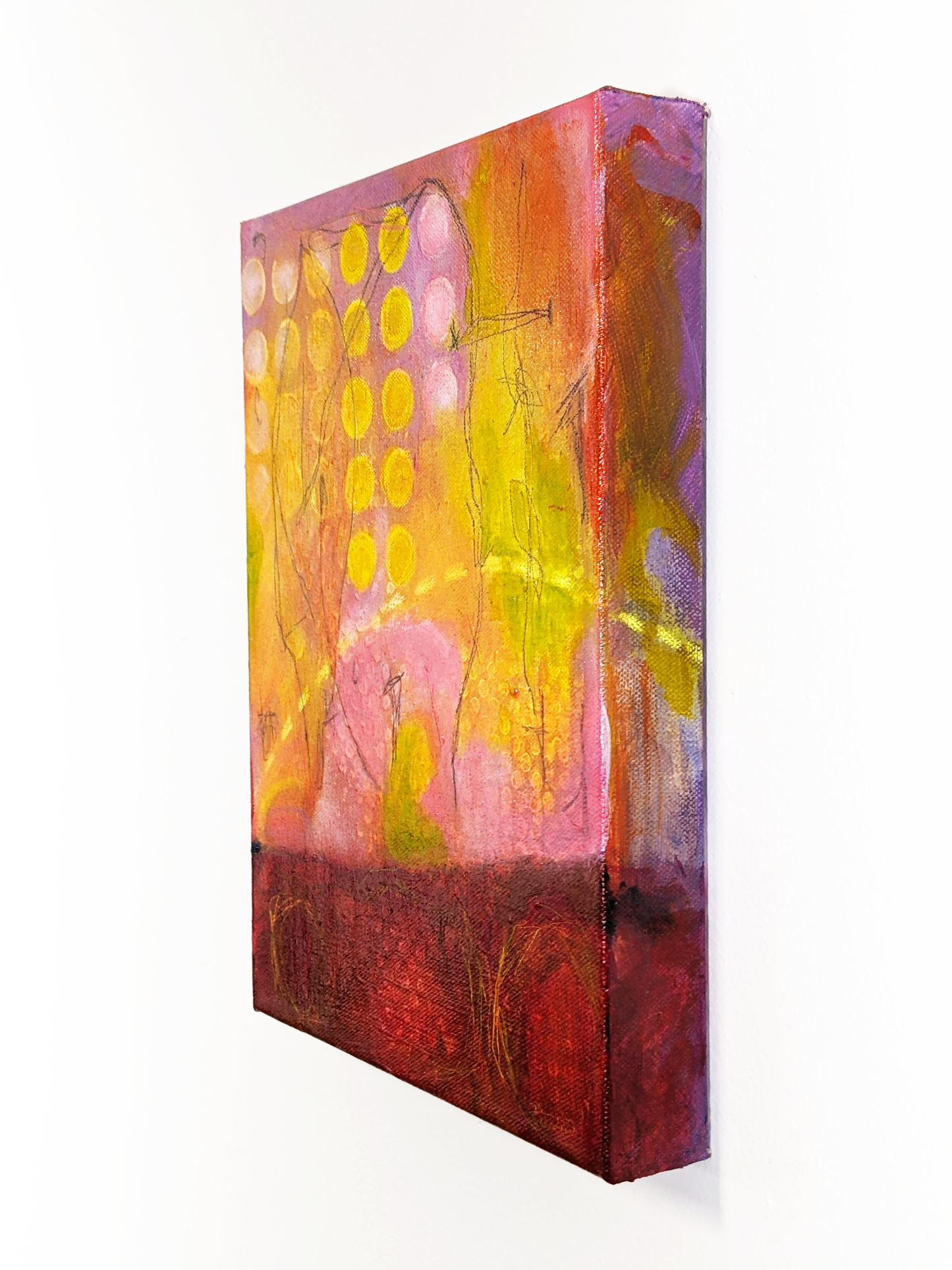 on the beet, painting by helen carter / secret lentil