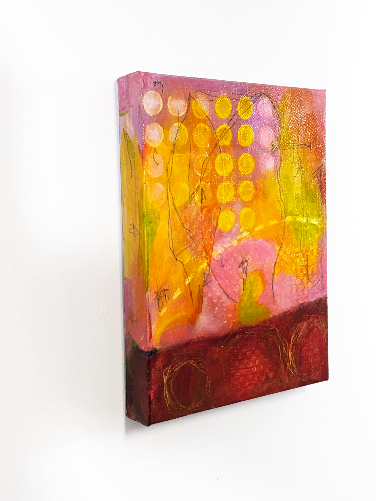 on the beet, painting by helen carter / secret lentil