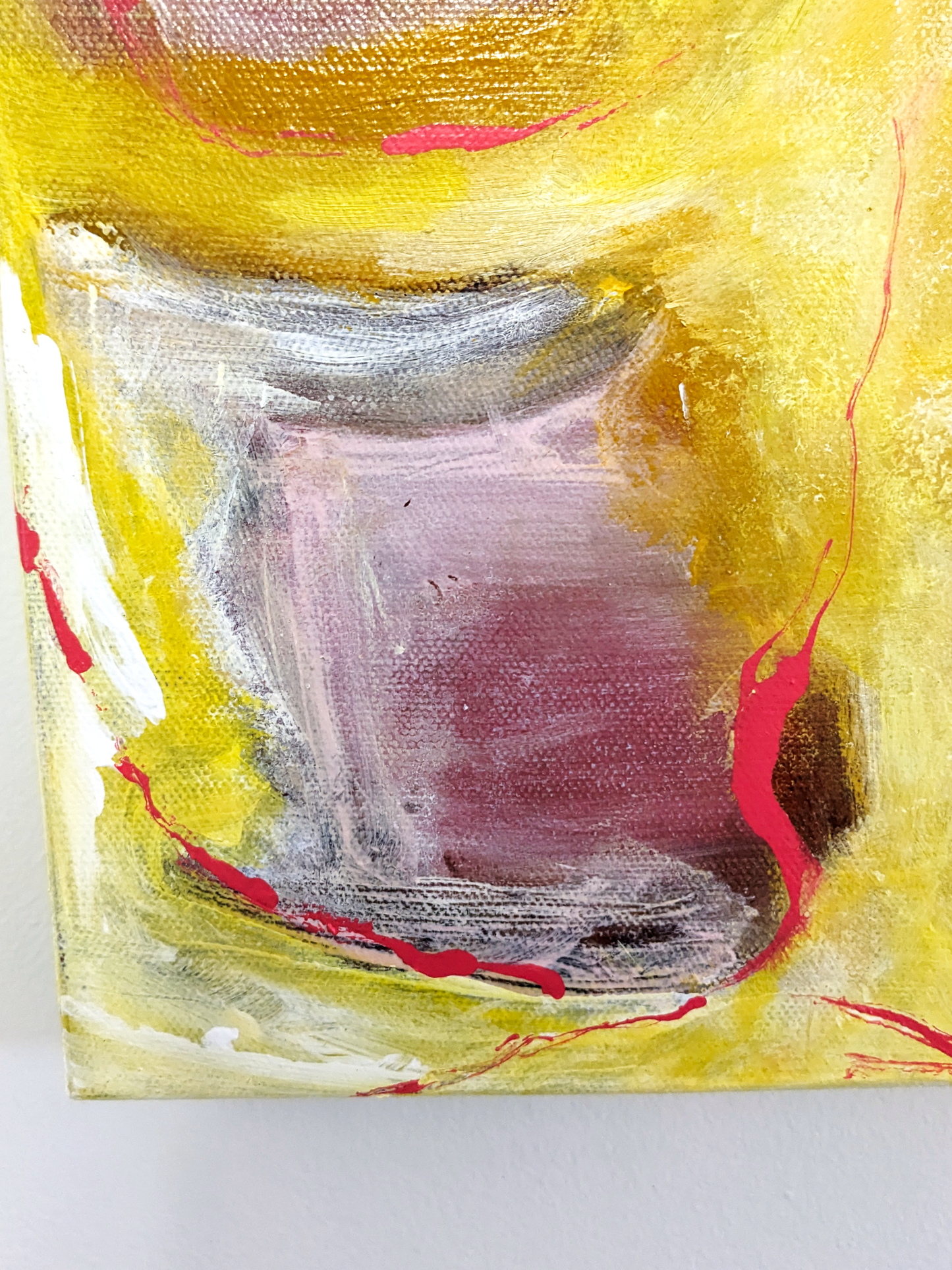 detail, helen carter / secret lentil painting