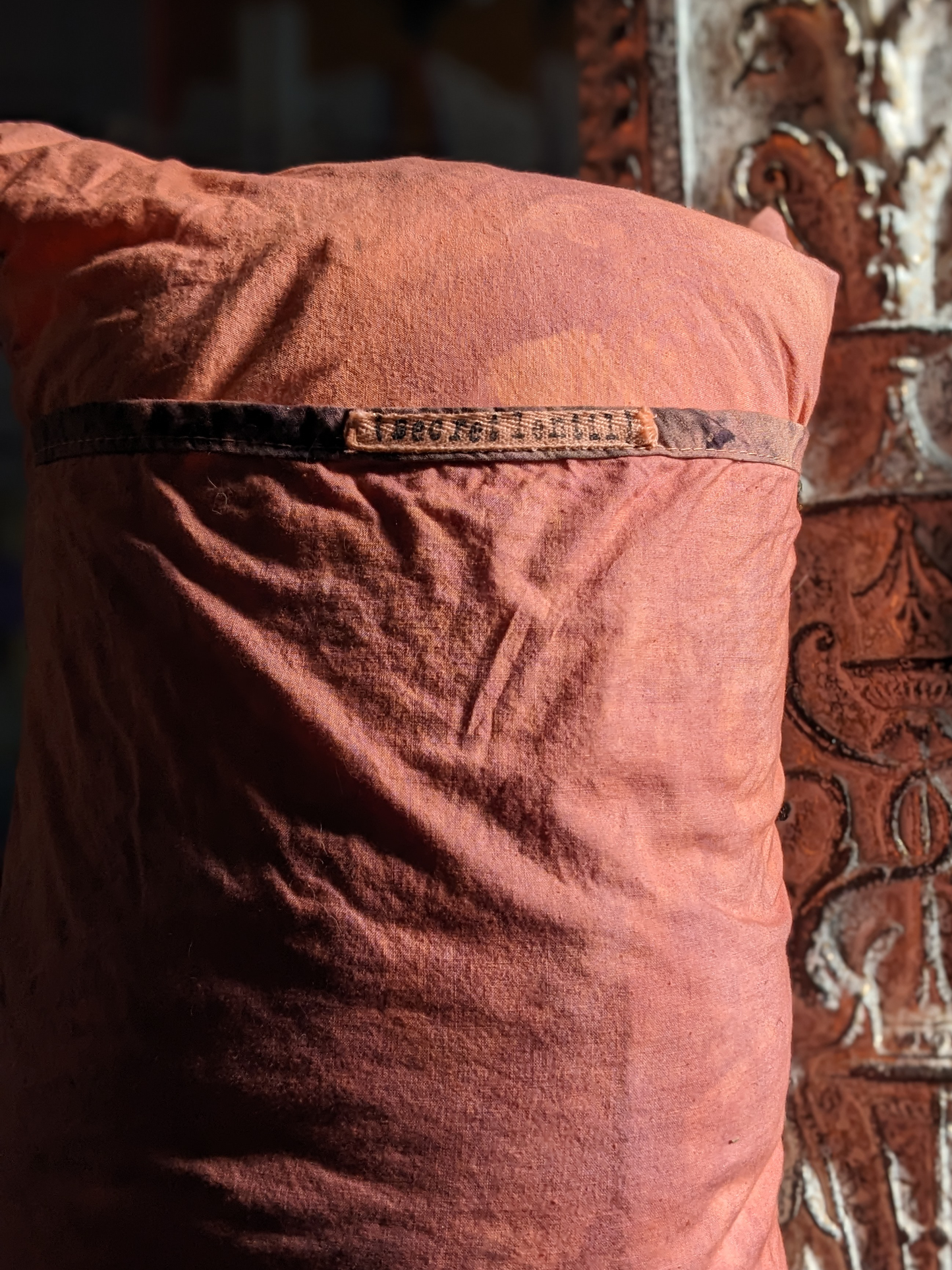 Deluxe Throw Pillows Wabi-Sabi Hand Made Dyed Stitched at Secret Lentil