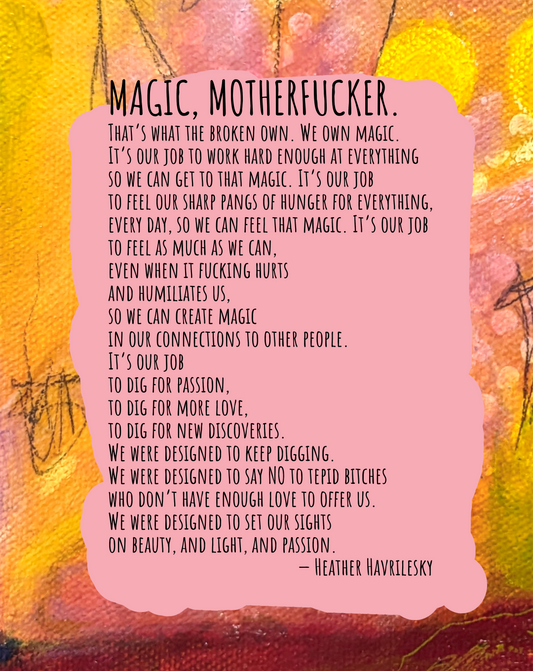 we. own. magic.