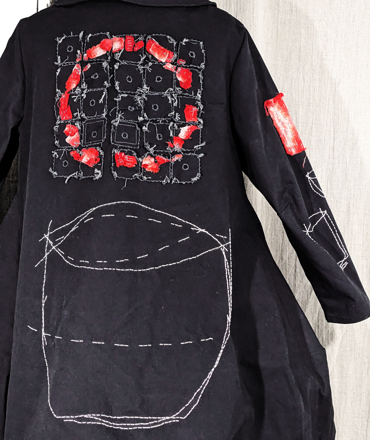 secret lentil — Containers: tangible and assumed  (A coat)