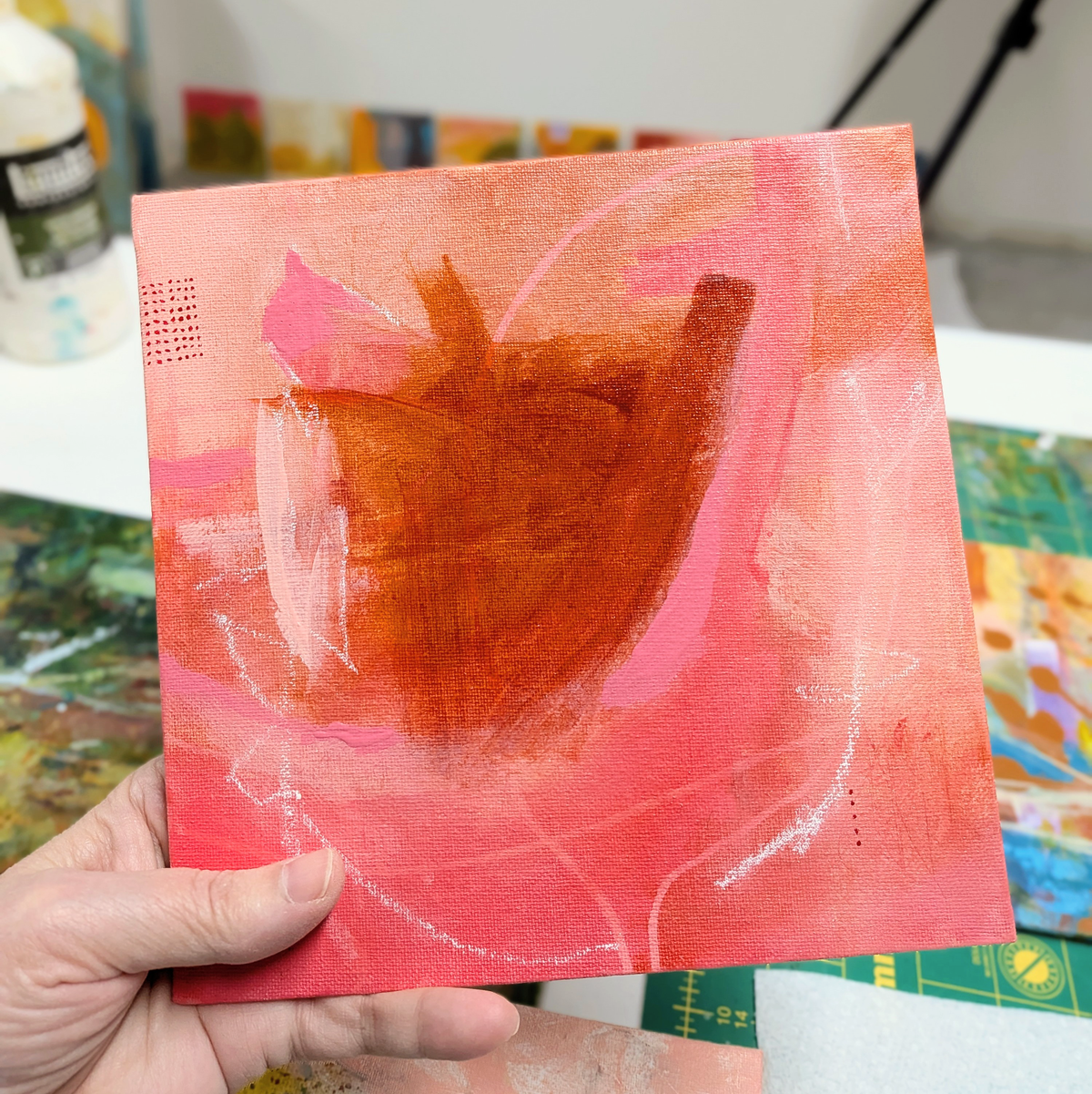 8 x 8 paintings