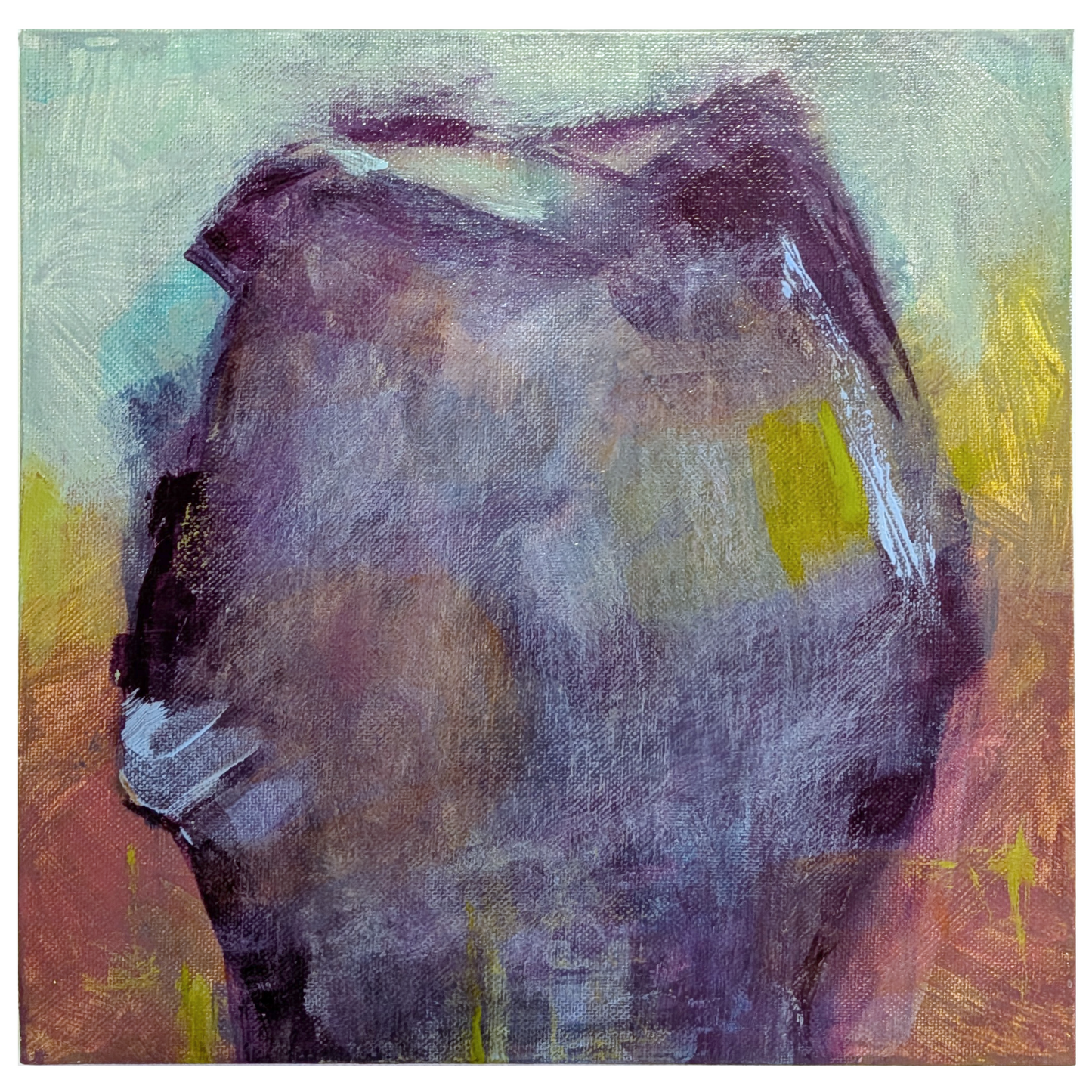 helen carter plum abstract painting