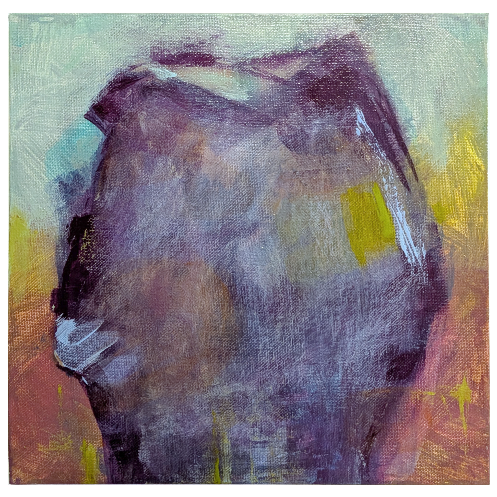 helen carter plum abstract painting