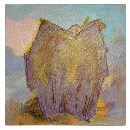 helen carter artist, abstracted chunk or pod