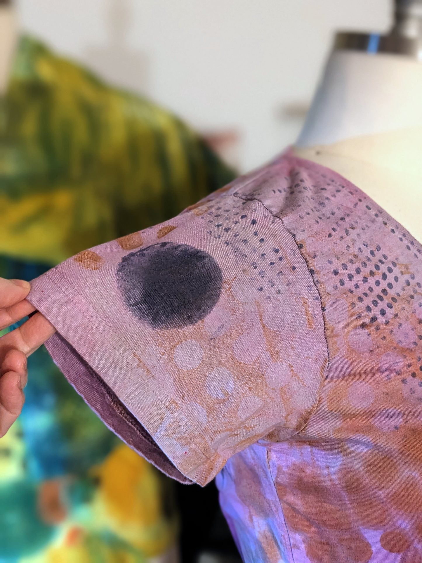 Secret Lentil hand painted t-shirt