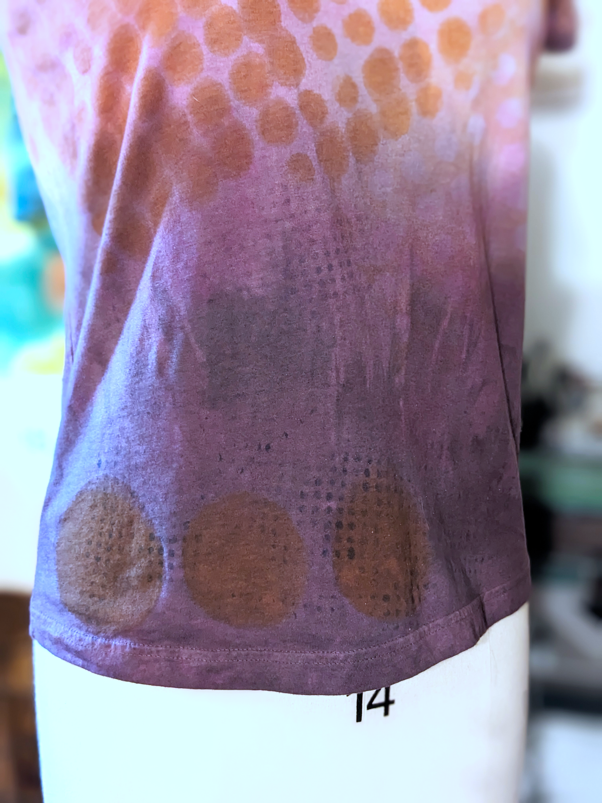 Secret Lentil hand painted t-shirt