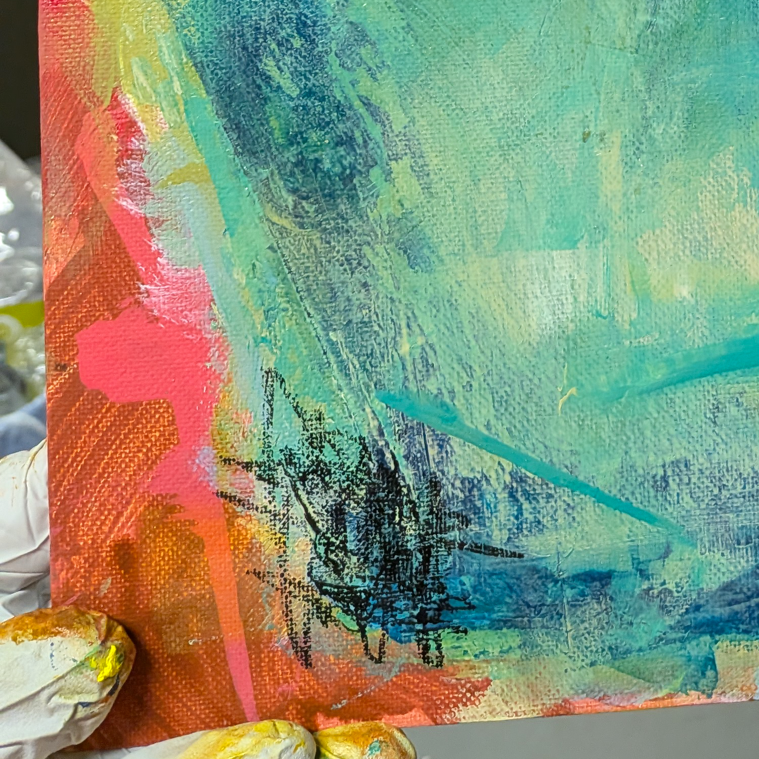 helen carter abstract painting syracuse ny