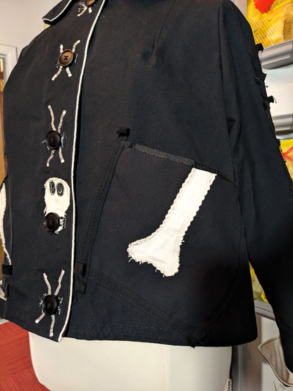 Secret Lentil canvas jacket (I'm Not Dead But Sometimes) I Don't Feel So Good