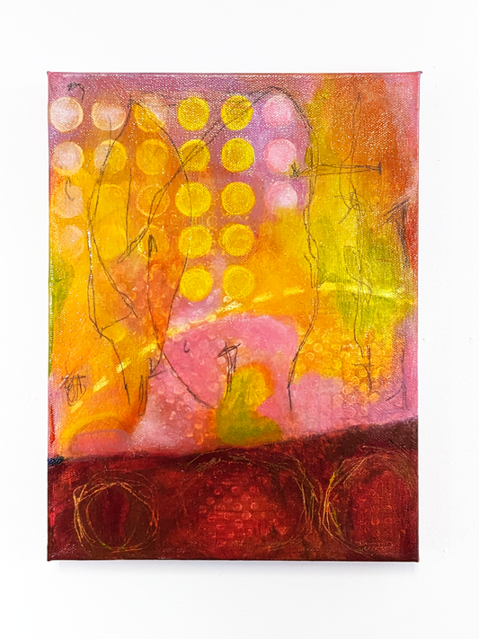 on the beet, painting by helen carter / secret lentil