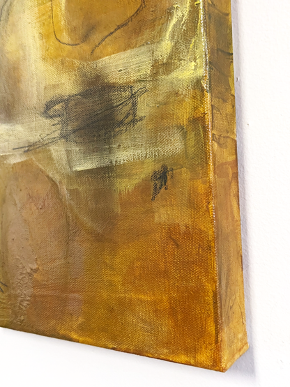 underpinnings original painting helen carter / secret lentil