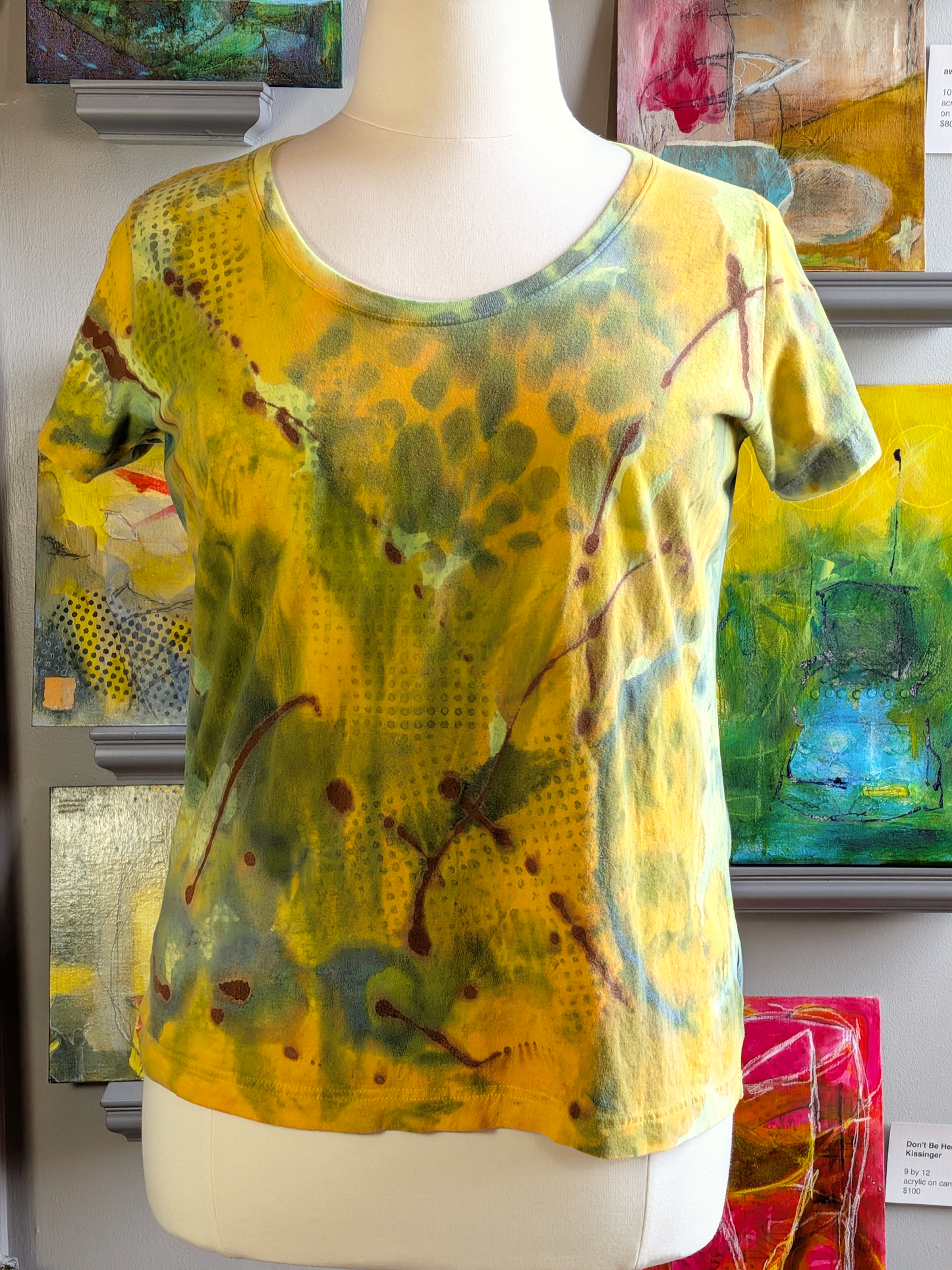 le overthinker (hand painted tee)