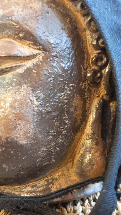 black linen gothbonnet