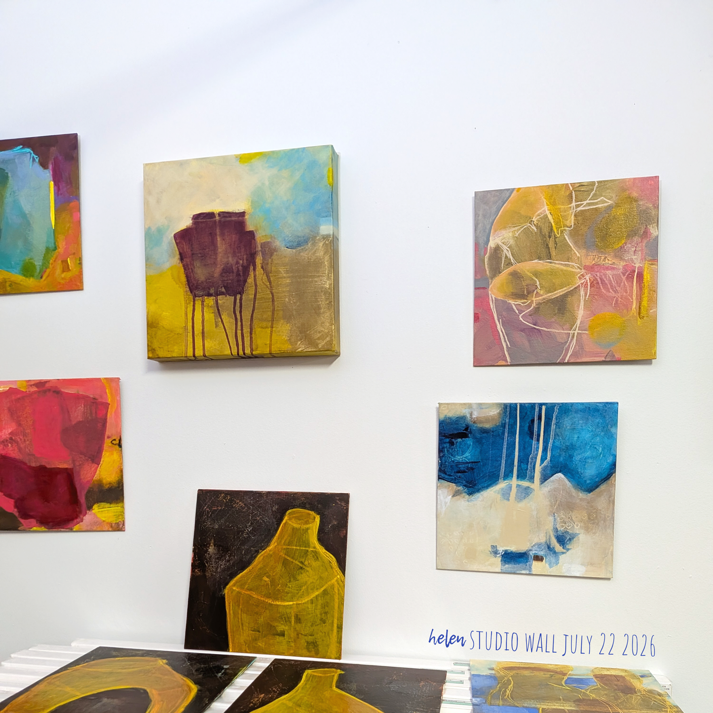 helen carter studio gazing wall, july 2026